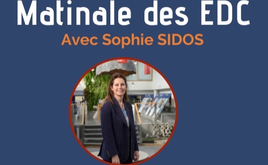 Retour Sur La Matinale EDC AuRA Avec Sophie Sidos , Présidente Du Medef ...